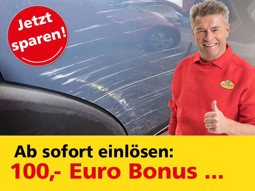 Janiba gewährt 100,- Euro Bonus ...