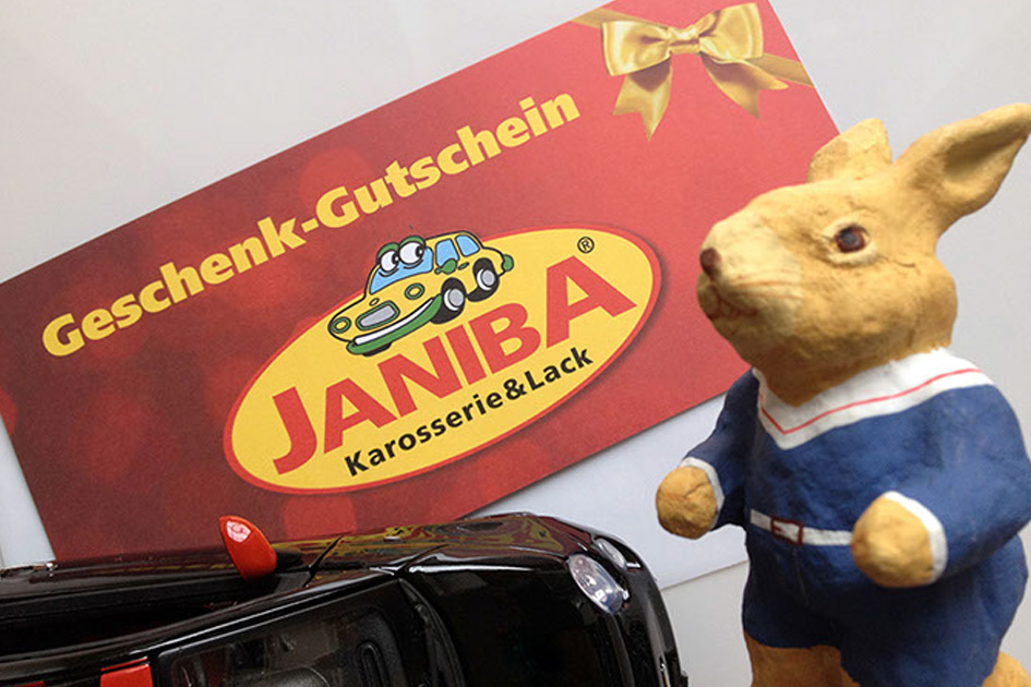 Janiba-Geschenk-Gutscheine für alle Anlässe