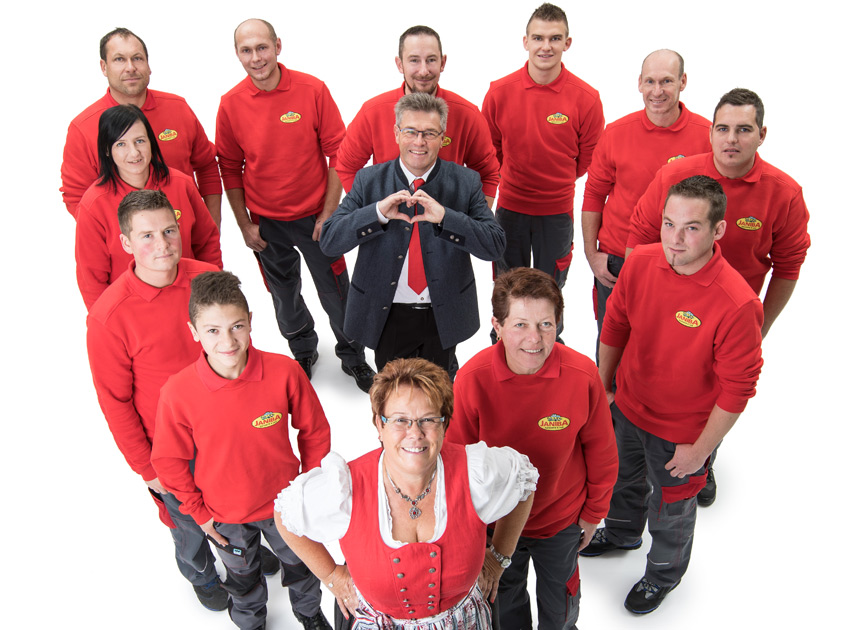 Janiba Karosserie- und Lackierfachbetrieb Team 2017