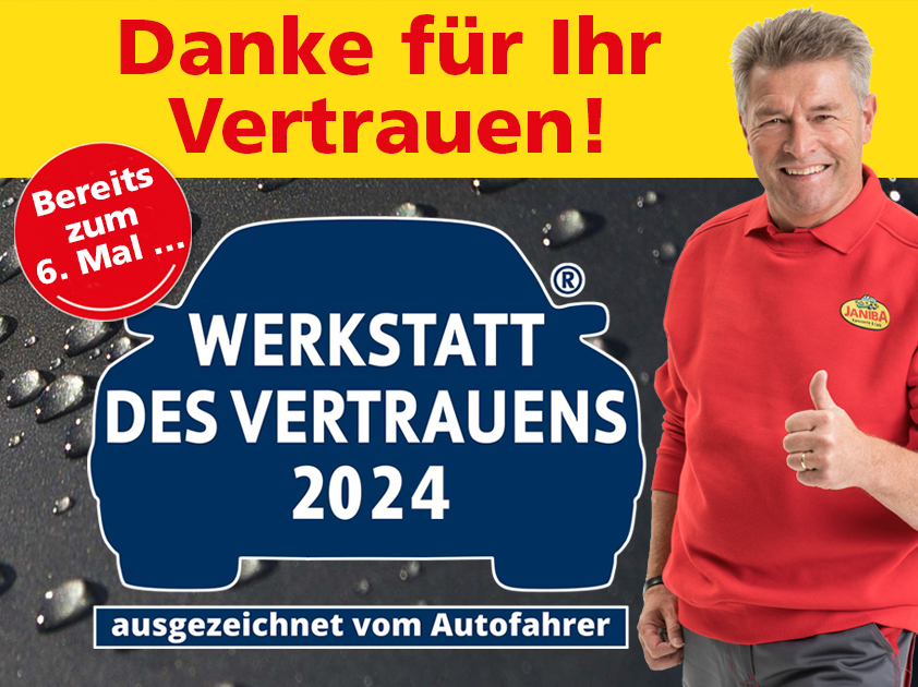 Janiba ist »Werkstatt des Vertrauens« 2024